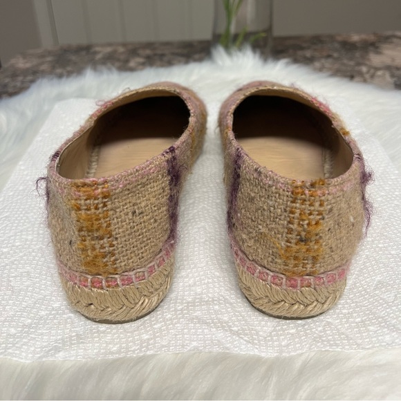 Authentic Chanel Tweed ESPADRILLES, EU38 - Picture 8 of 9
